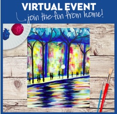VIRTUAL EVENT! PAINT AT HOME!